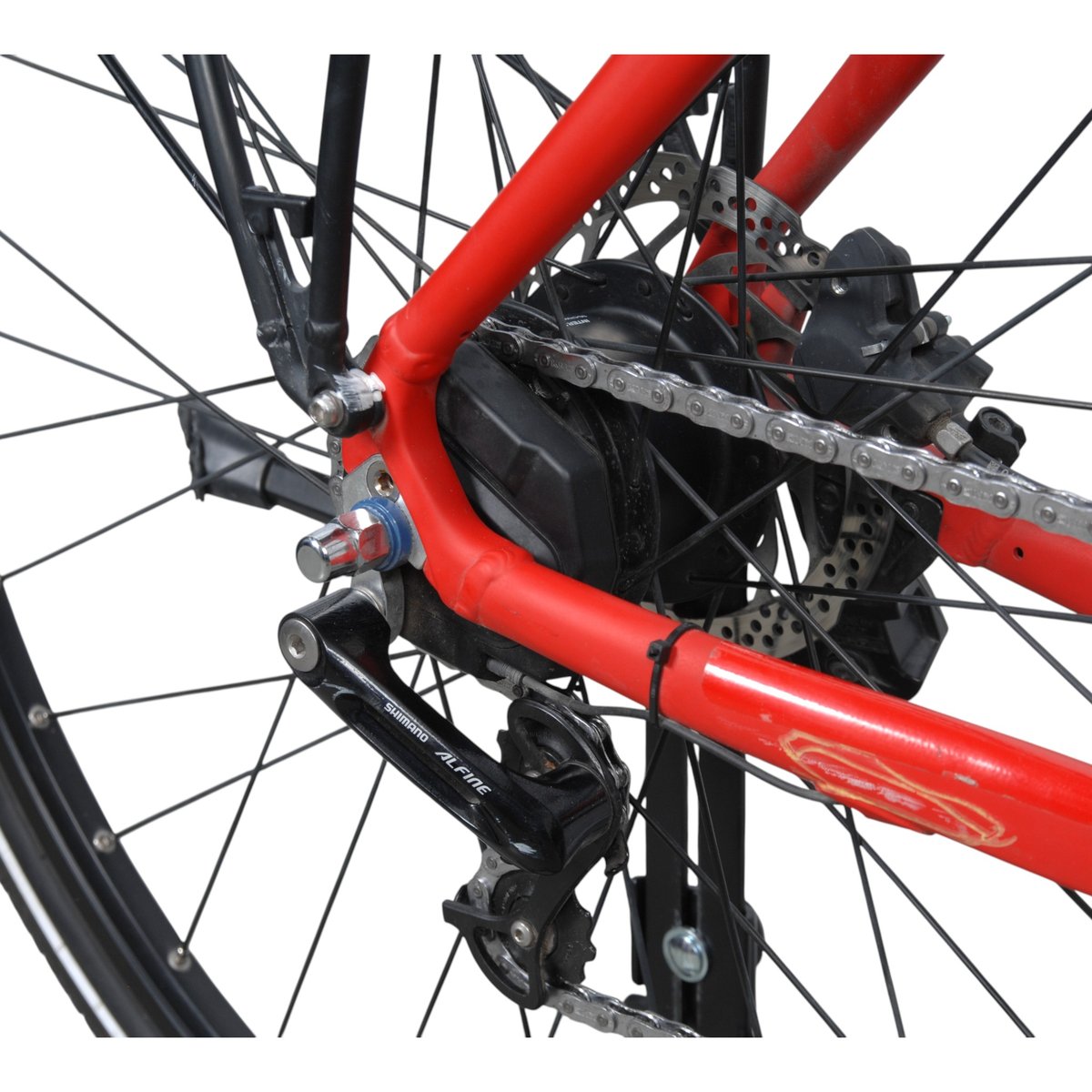 Tunturi eHybrid 2.0 Di2 – käytetty sähköpyörä, koko 52