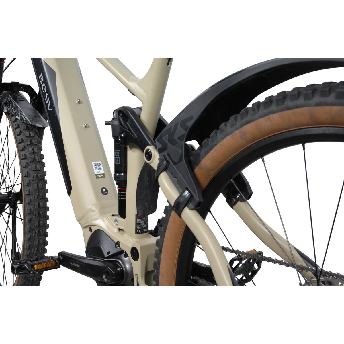 Besv TSR 1.5 – käytetty sähköpyörä, koko M, 46CM