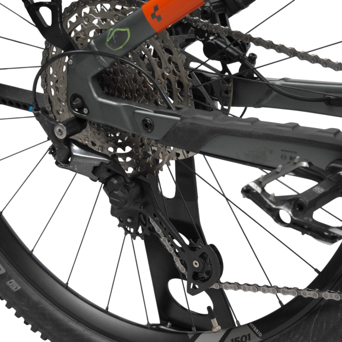 Cube Stereo Hybrid 120 Pro Allroad – käytetty sähköpyörä, koko L