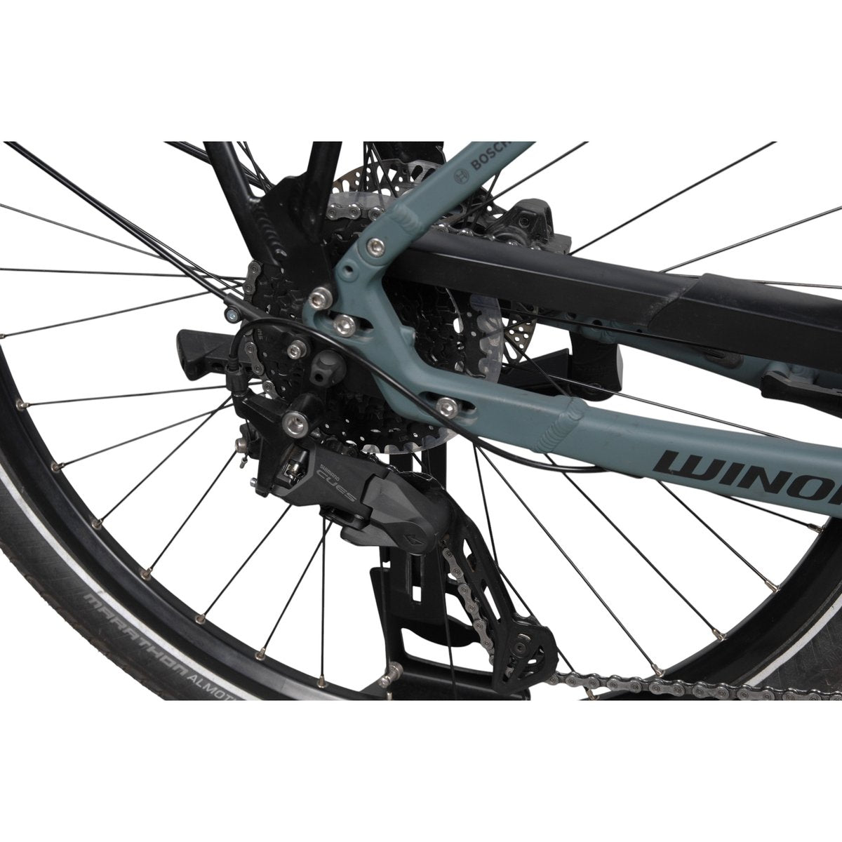 Winora Sinus 9 – käytetty sähköpyörä, koko 46